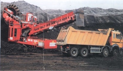 Carbon Steel Large Bucket Wheel Excavator For Mining