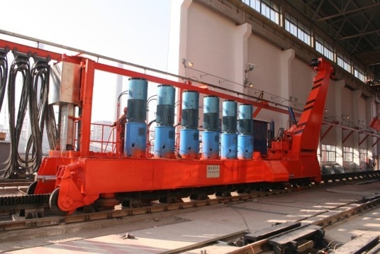 Speed Adjustable VFD Controlled Rail Car Unloading System