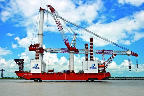 Carbon Steel Offshore Wind Power Tower NDT Rolled Process