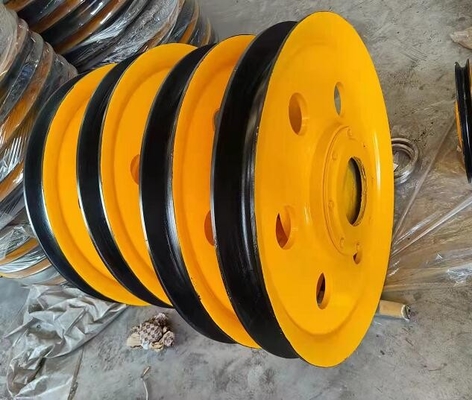 Forged Steel Wire Rope Pulley Wheel For Crane