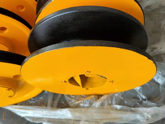 Hot Rolled Large Part Machining Steel Wire Rope Sheaves NSK Bearing
