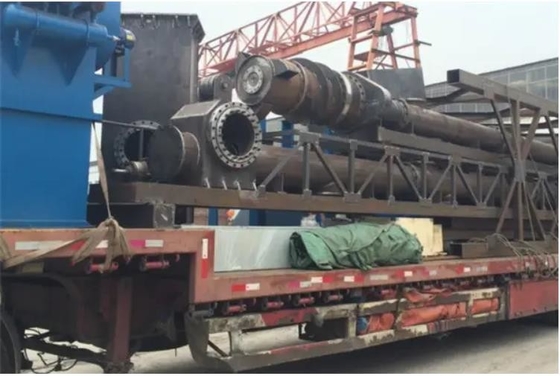Screw ship unloader used for cement unloading