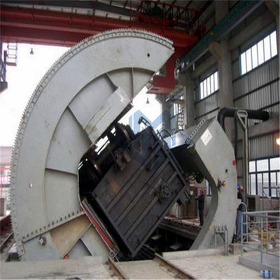 Rotary Railroad Car Unloading System For Handling Coal In Coal Power Plant