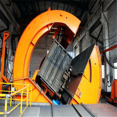 Rotary Railroad Car Unloading System For Handling Coal In Coal Power Plant