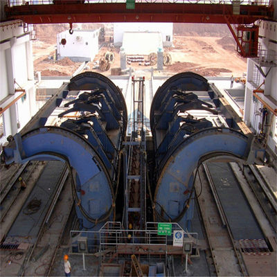 Rotary Railroad Car Unloading System For Handling Coal In Coal Power Plant