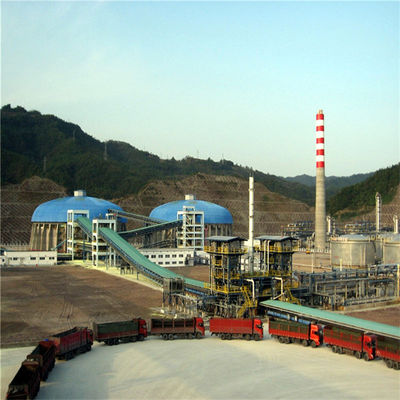 Carbon Steel Conveyor Belt System For Ore Coal Grain Transportation Storage