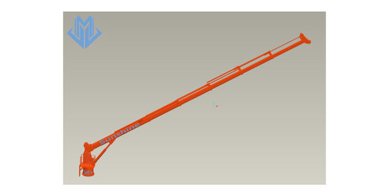 2t30m Telescopic Boom Marine Crane Onboard Offshore Service Vessel