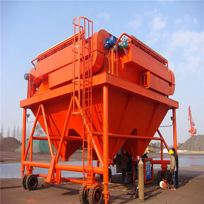 Self Propelled Rail Mounted Eco Hopper For Bulk Cargo Handling