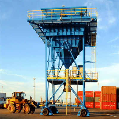 Self Propelled Rail Mounted Eco Hopper For Bulk Cargo Handling