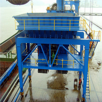 Self Propelled Rail Mounted Eco Hopper For Bulk Cargo Handling