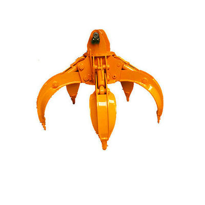 Electric Hydraulic Orange Peel Grab Bucket For Garbage Incineration Power Plant