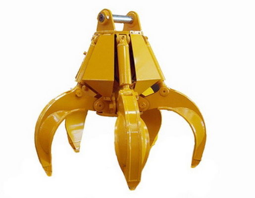 Electric Hydraulic Orange Peel Grab For Domestic Garbage Handling