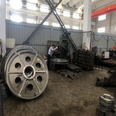 Large Heavy Equipment Cold Rolled Steel  Cast Steel Pulley For Heavy Duty Machinery