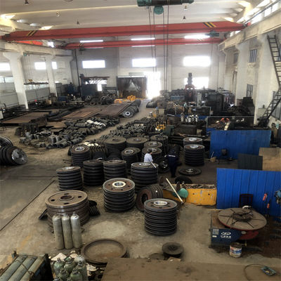 Large Heavy Equipment Cold Rolled Steel  Cast Steel Pulley For Heavy Duty Machinery
