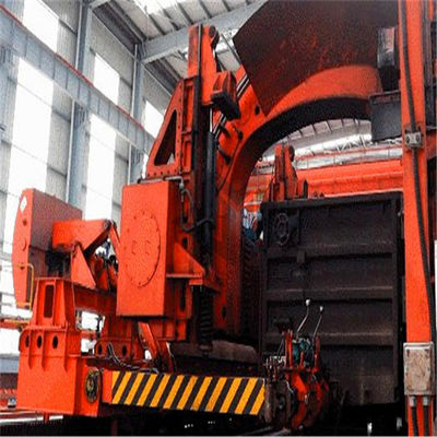 Railway Car Tipping Machine Automatic Rotary Dumper System For Bulk Materials