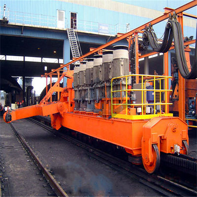 Railway Car Tipping Machine Automatic Rotary Dumper System For Bulk Materials