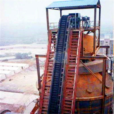 Tailor made  high incline angles bucket conveyor system for bulk material handling