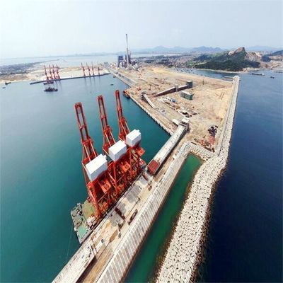 Grab Type Ship Unloading System For Unloading Bulk Materials At Port Terminal