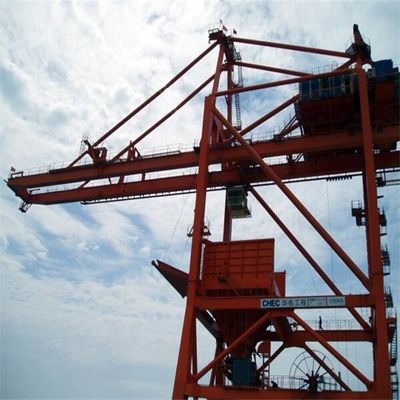 Grab Type Ship Unloading System For Unloading Bulk Materials At Port Terminal