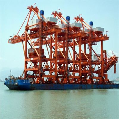 Bulk Materials Handling Belt Type Grab Ship Unloader System At Sea Port Terminal