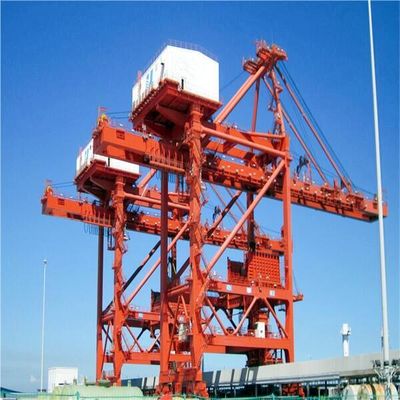 Grab Type Ship Unloader For Bulk Material Handling At Port Terminal