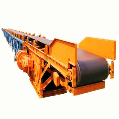 PPG Customized Telescopic Conveyor Belt System For Bulk Material Handling