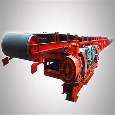 PPG Customized Telescopic Conveyor Belt System For Bulk Material Handling