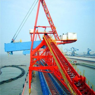 Seaport Terminal Heavy Duty Ship Loaders For Ore Coal Grain Loading