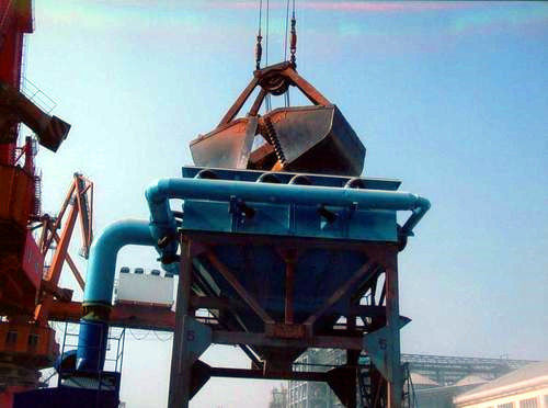 carbon steel Dust Controlled Eco Hopper type mounted