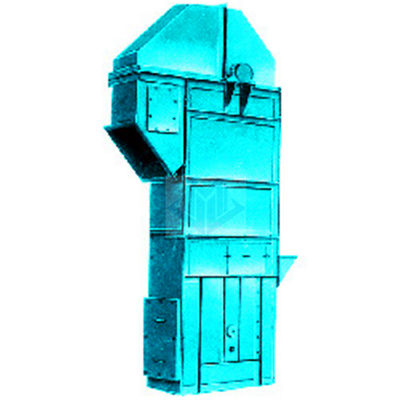 Heavy Duty Double Strand Chain Bucket Elevator For Bulk Materials Vertical Conveying