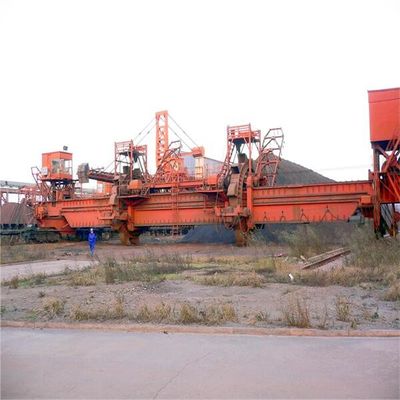 Stockyard Stacker And Reclaimer With Bucket Wheel