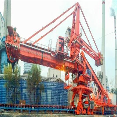 Stockyard Stacker And Reclaimer With Bucket Wheel