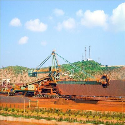 Stockyard Stacker And Reclaimer With Bucket Wheel