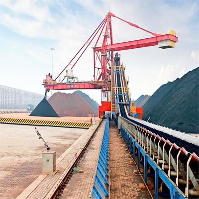 Stockyard Stacker And Reclaimer With Bucket Wheel