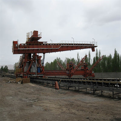 Longitudinal Stockyard Bridge Type Bucket Wheel Reclaimer For Coal Fired Power Plant