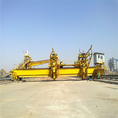 Longitudinal Stockyard Bridge Type Bucket Wheel Reclaimer For Coal Fired Power Plant