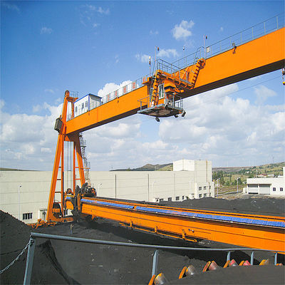Gantry Type Combined Bucket Wheel Stacker Reclaimer For Stockyard