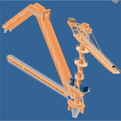 Circular Stockyard Stacking And Reclaiming System For Bulk Materials Handling