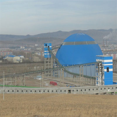 Circular Stockyard Stacking And Reclaiming System For Bulk Materials Handling