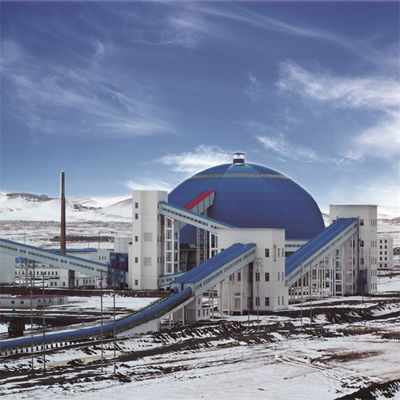 Circular Stockyard Stacking And Reclaiming System For Bulk Materials Handling