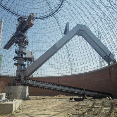 Circular Stockyard Stacking And Reclaiming System For Bulk Materials Handling