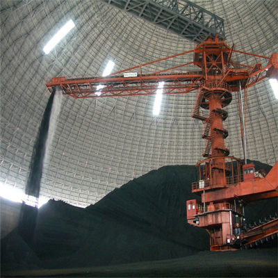 Circular Stockyard Stacking And Reclaiming System For Bulk Materials Handling