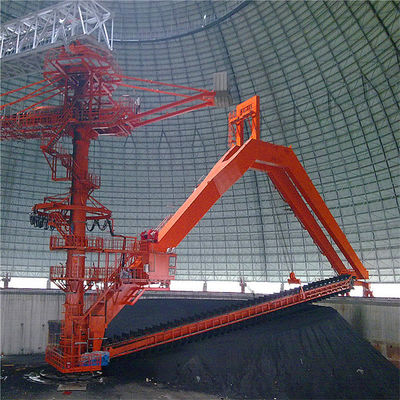 Circular Stockyard Stacking And Reclaiming System For Bulk Materials Handling