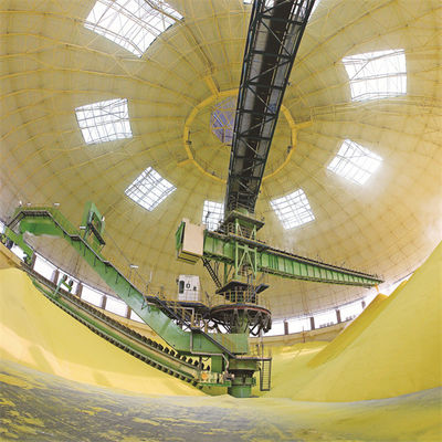 Circular Stockyard Stacking And Reclaiming System For Bulk Materials Handling