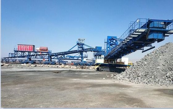 Opencast Mines Crawler transfer conveyor For Waste Bulk Material Handling