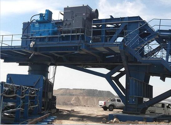 Opencast Mines Crawler transfer conveyor For Waste Bulk Material Handling