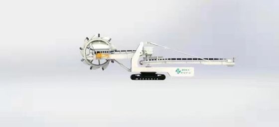 Heavy Duty Bucket Wheel Excavator With Conveyor Belt