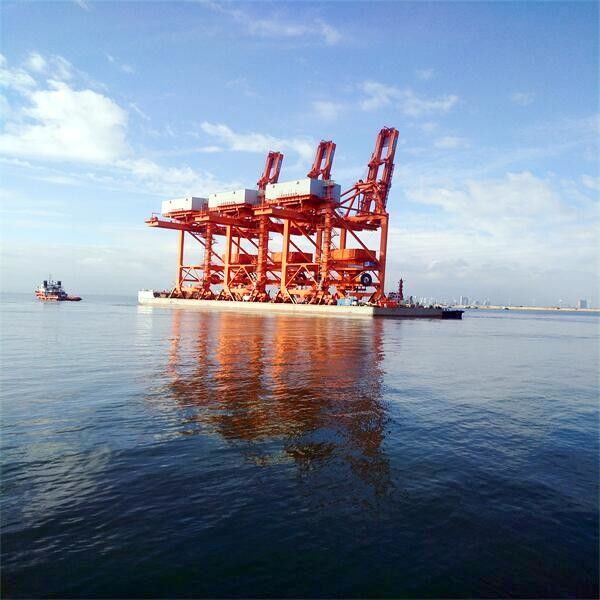 Grab Type Ship Unloading System For Unloading Bulk Materials At Port Terminal