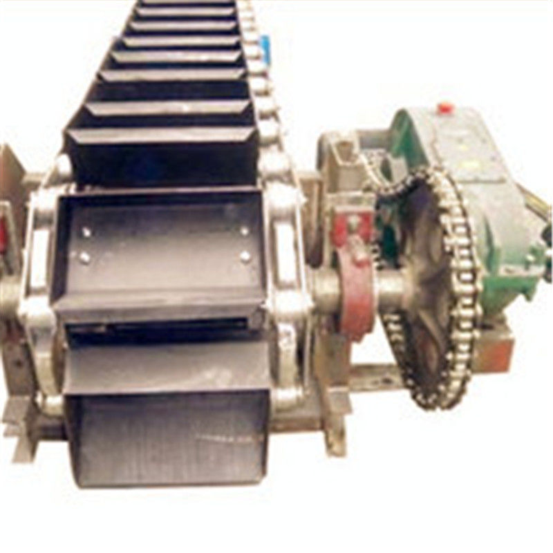 Continuous Chain Type Bucket Elevator electrical driven For Bulk Materials Conveying