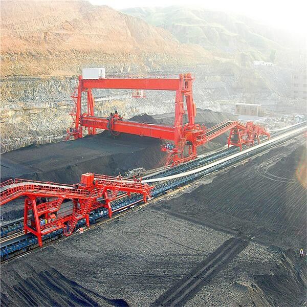 Gantry Type Combined Bucket Wheel Stacker Reclaimer For Stockyard